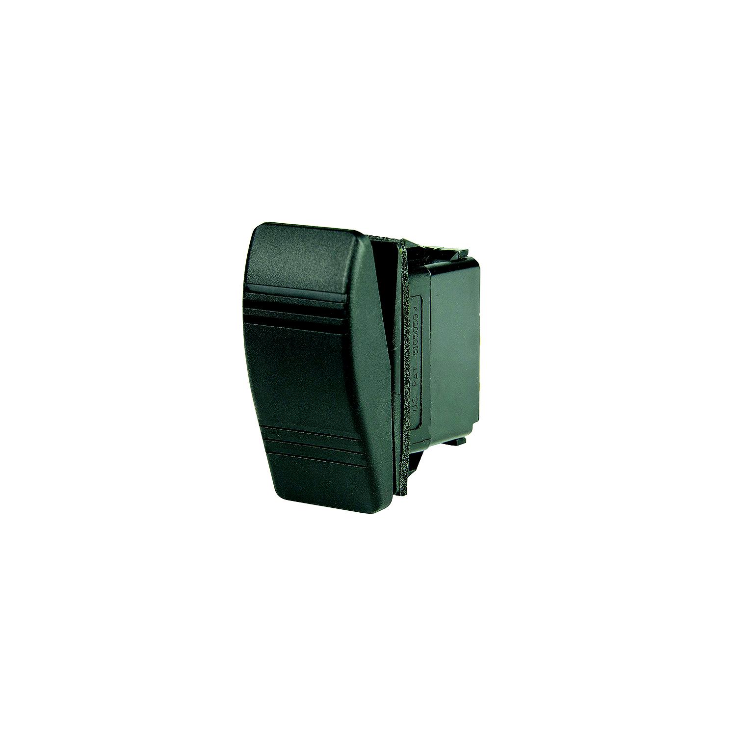 BEP 1001810 Weather Resistant Contura Rocker Switch, Off-(On), DPST, 1/4â³ Blade Terminals