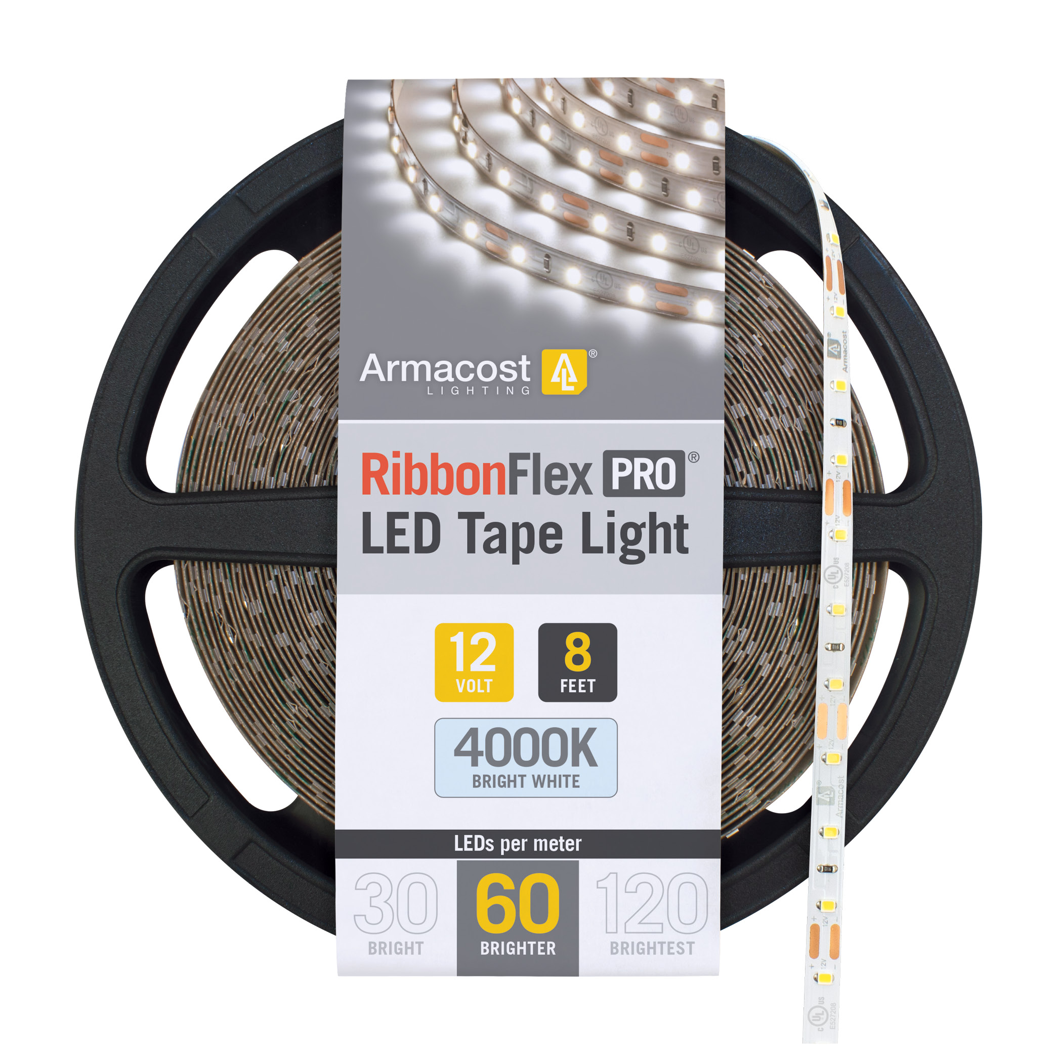 RibbonFlex Pro 12V White LED Strip Light Tape 60 LEDs/m - Picture 9 of 11