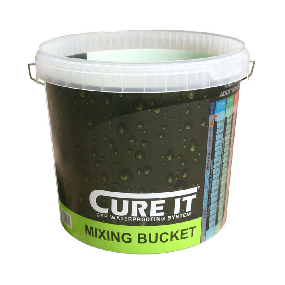 Cure It GRP Plain Graduated Bucket 14L
