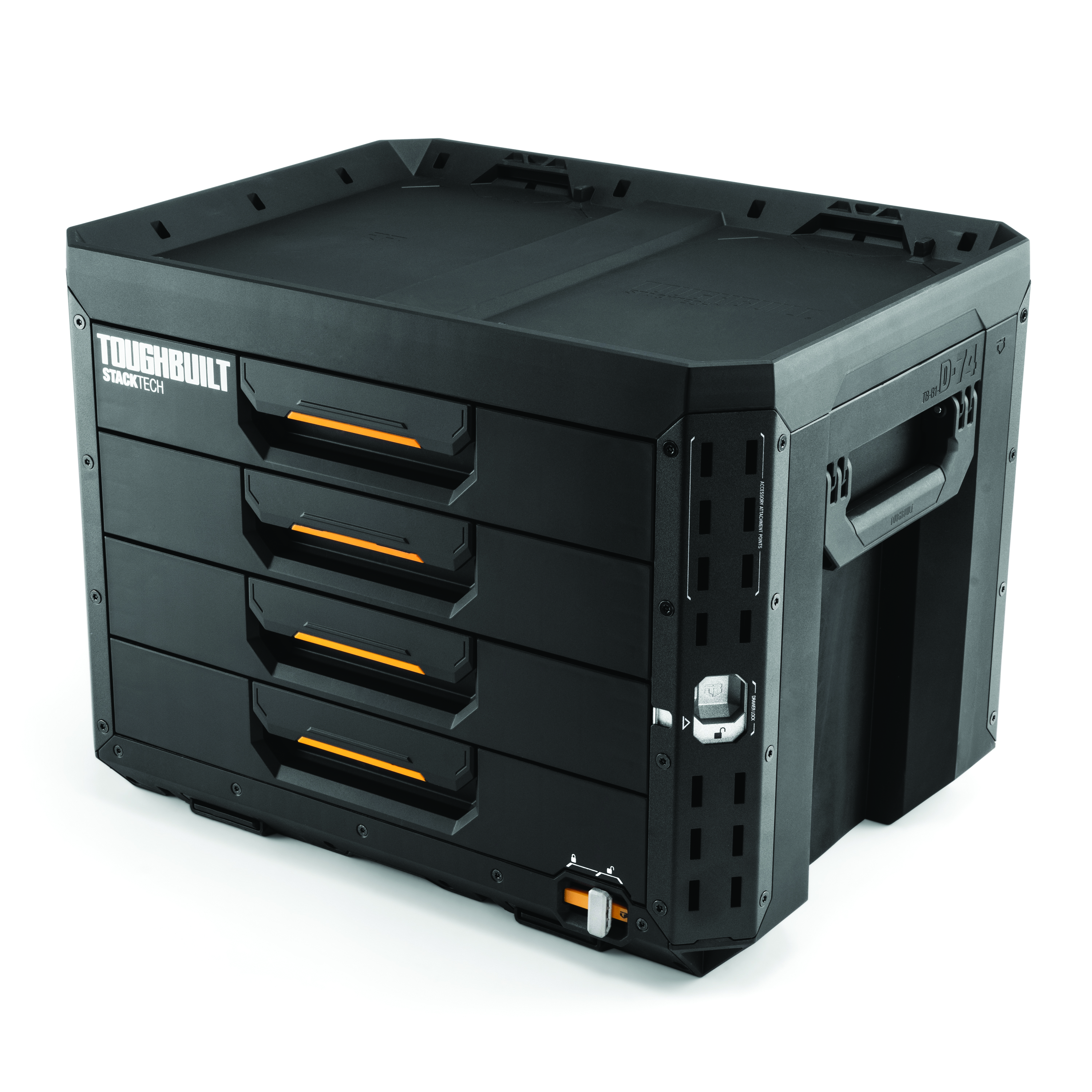 Toughbuilt StackTech 4-Drawer Locking Box | JT Dove