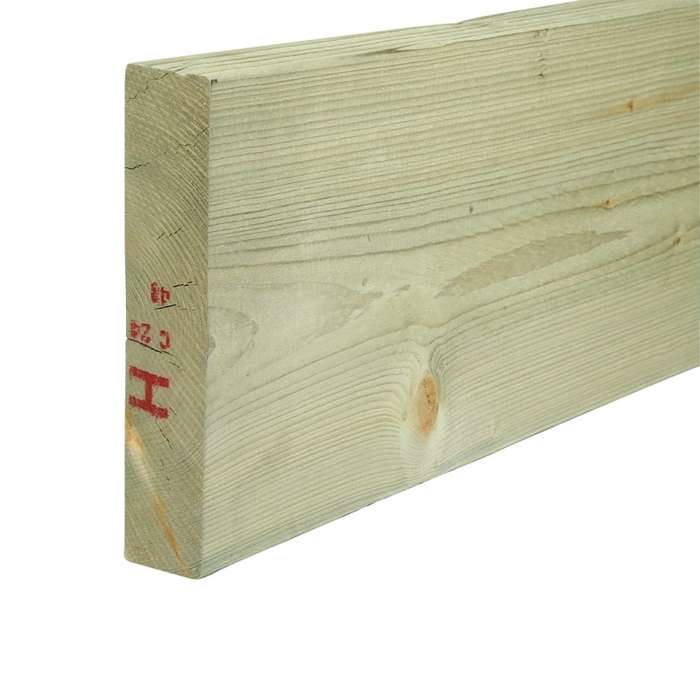 C24 Eased Edge Green Treated Carcassing (47 x 200mm) | JT Dove