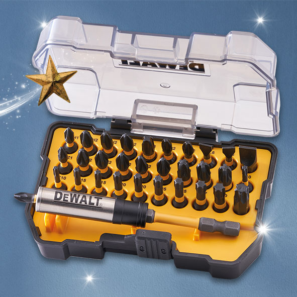 Dewalt 32 cheap piece bit set