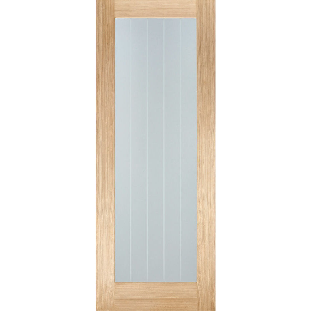 LPD Oak Unfinished Mexicano Pattern 10 Glazed Internal Door | JT Dove