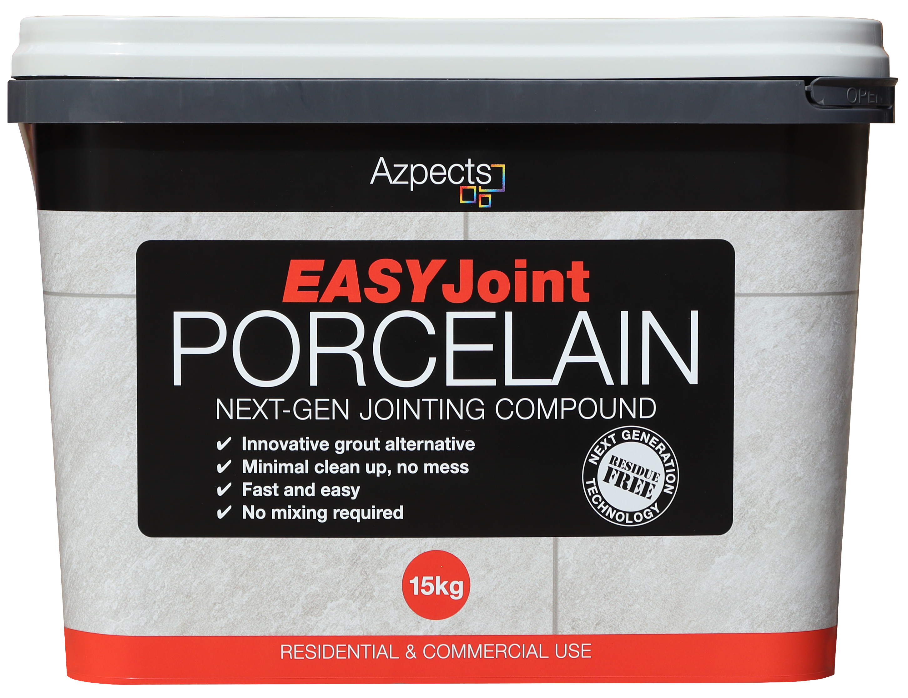 Azpects EASYJoint PORCELAIN Silver Patio Jointing Compound (15kg