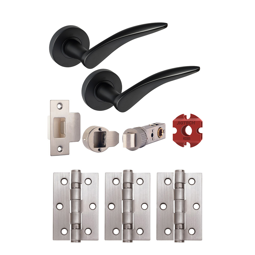 UNION Jigtech Vecta Matt Black Passage Door Pack | JT Dove