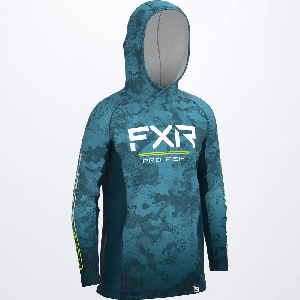 FXR Youth Derby UPF Hoodie (Closeout)