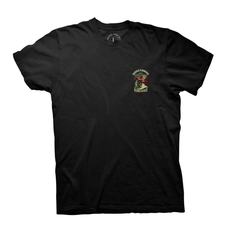 Crooked Clubhouse Snaked Tee (Closeout)