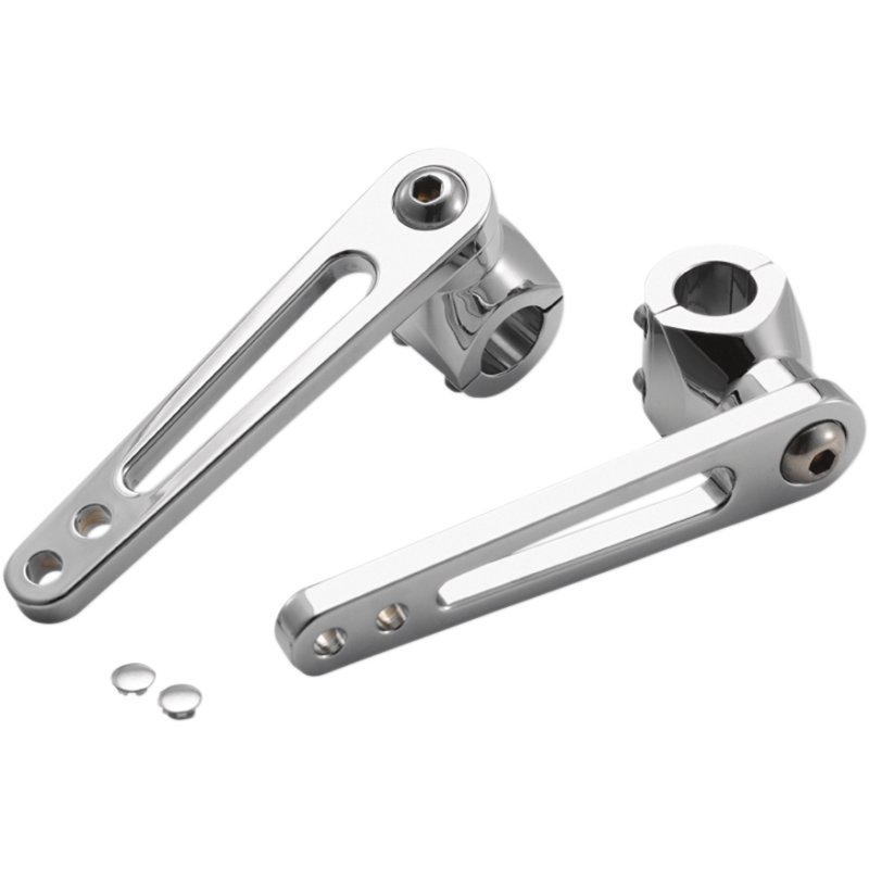 Supports de protection de moteur de moto Rivco pour repose-pieds d'autoroute