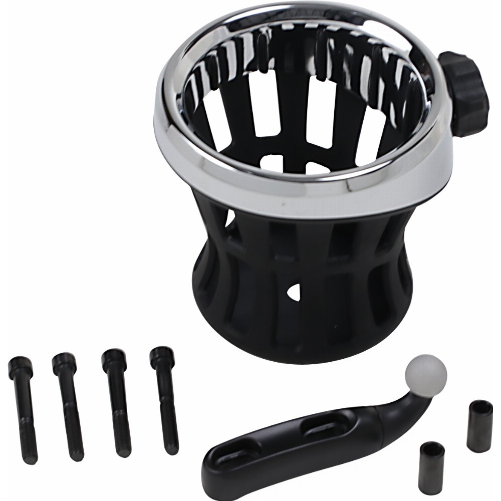 Porte-gobelet pour moto Ciro avec support de fixation pour perchoir