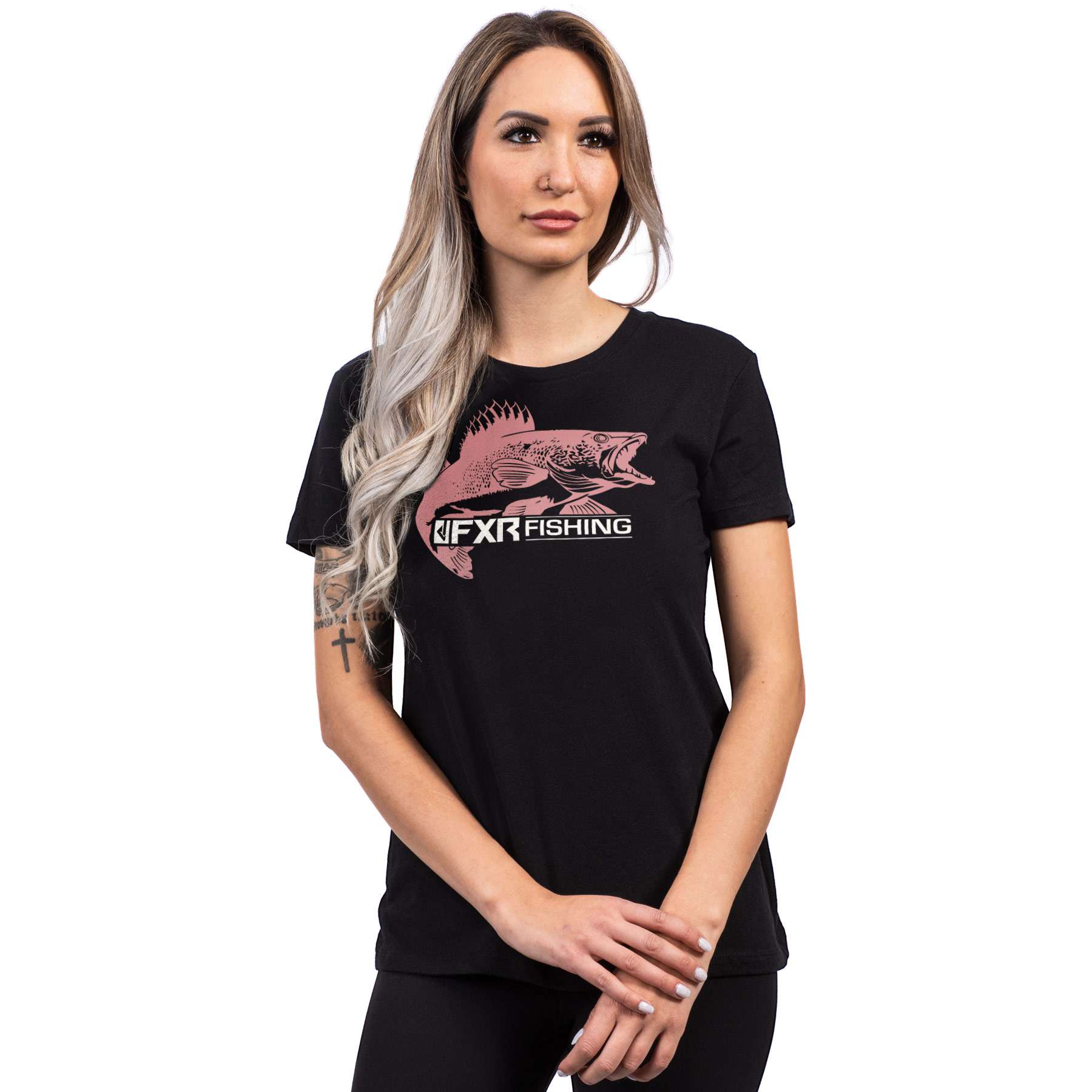 T-shirt FXR Pro Fish Shoreside pour femme