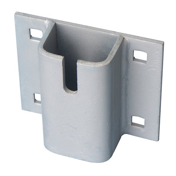 Dock Edge Chain Retainer, 9/16" Square Hole, HD, Gal