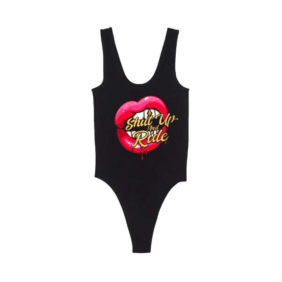 Crooked Clubhouse Women's Lips Bodysuit (Closeout)