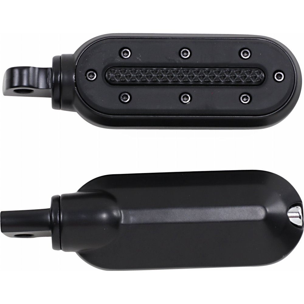Kuryakyn Heavy Industry Motorcycle Footpegs w/ Male Adapters