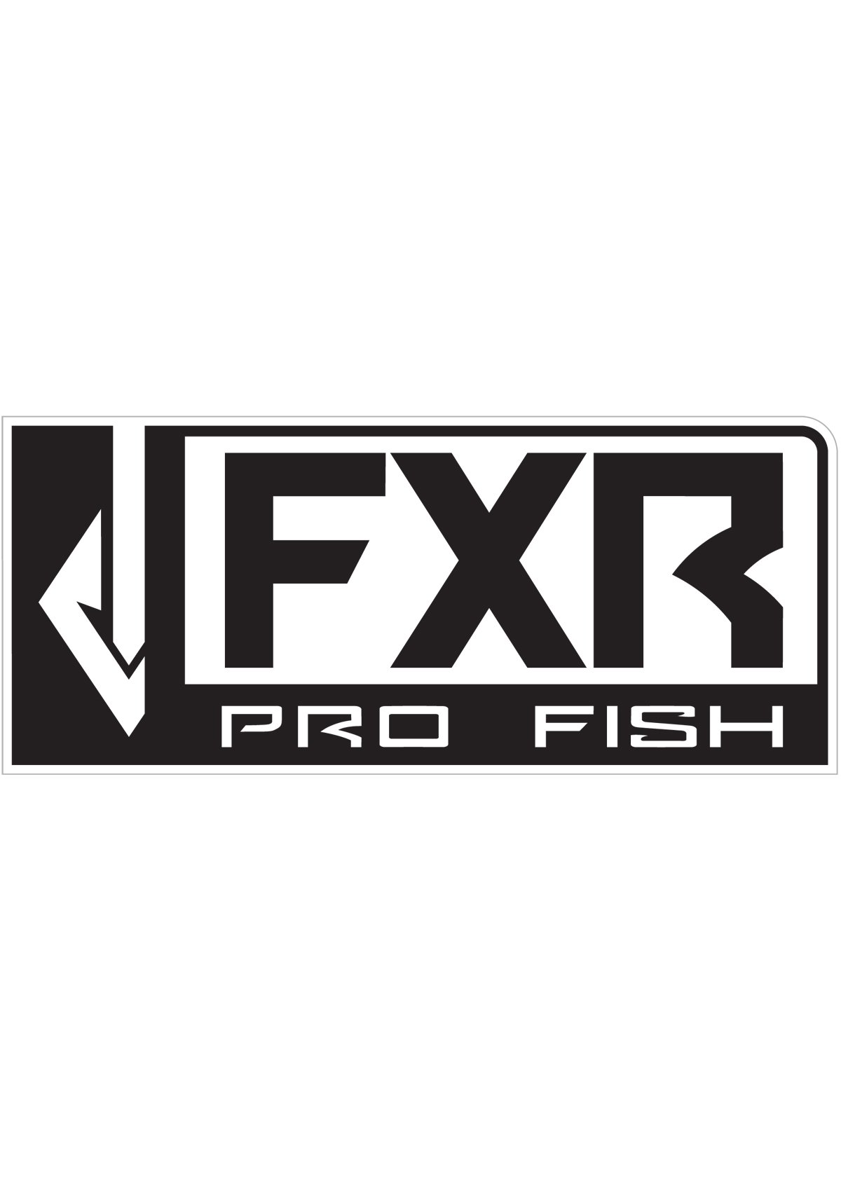 FXR Pro Fish Sticker, 6"