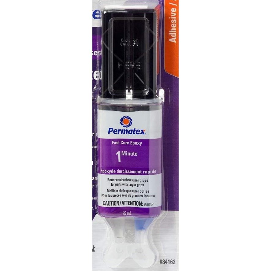 Époxy transparent 1 minute Permatex PermaPoxy
