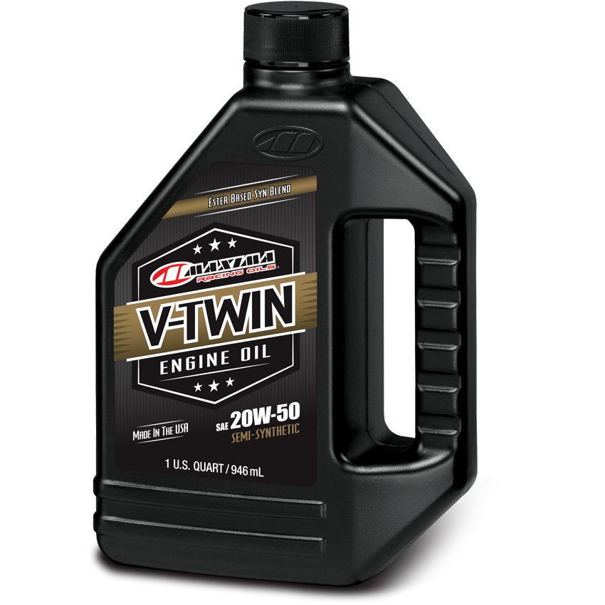 Maxima V-Twin 4-Stroke Semi-Synthetic Ester Engine Oil