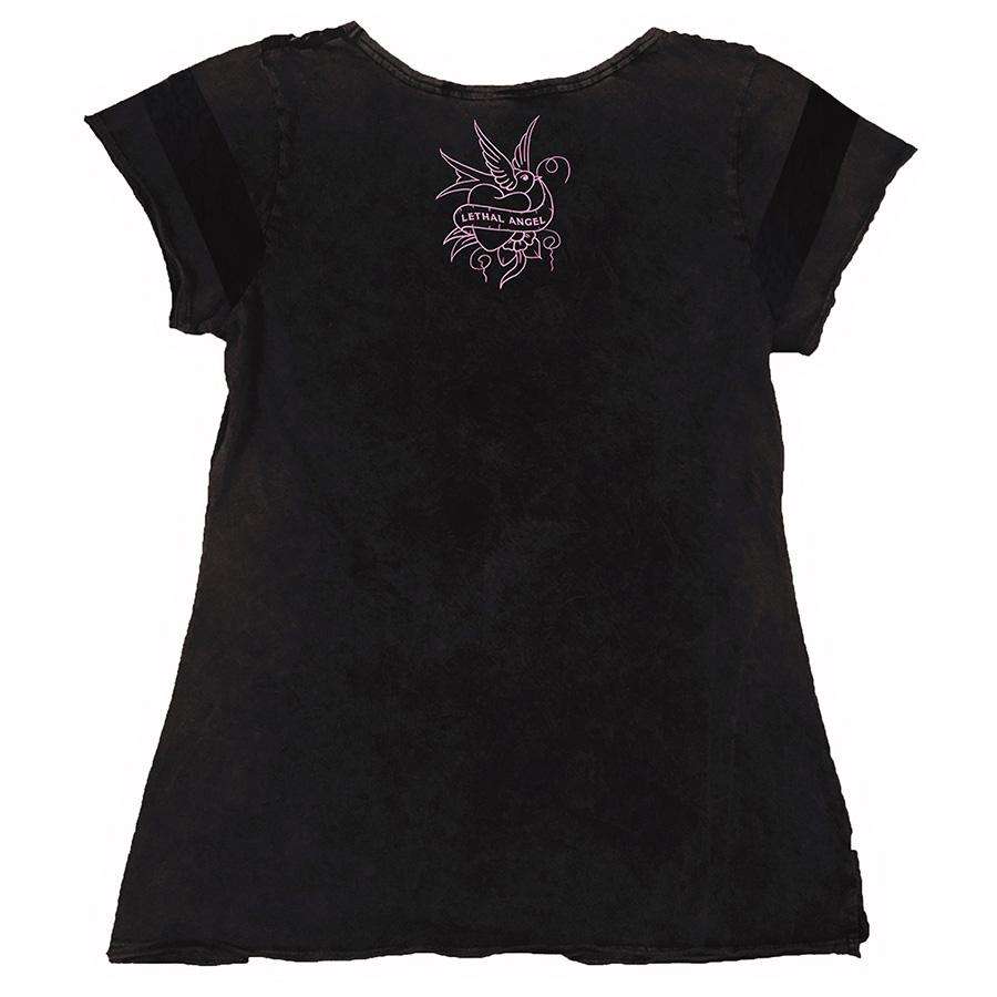 T-shirt Heaven Sent pour femme de Lethal Angel