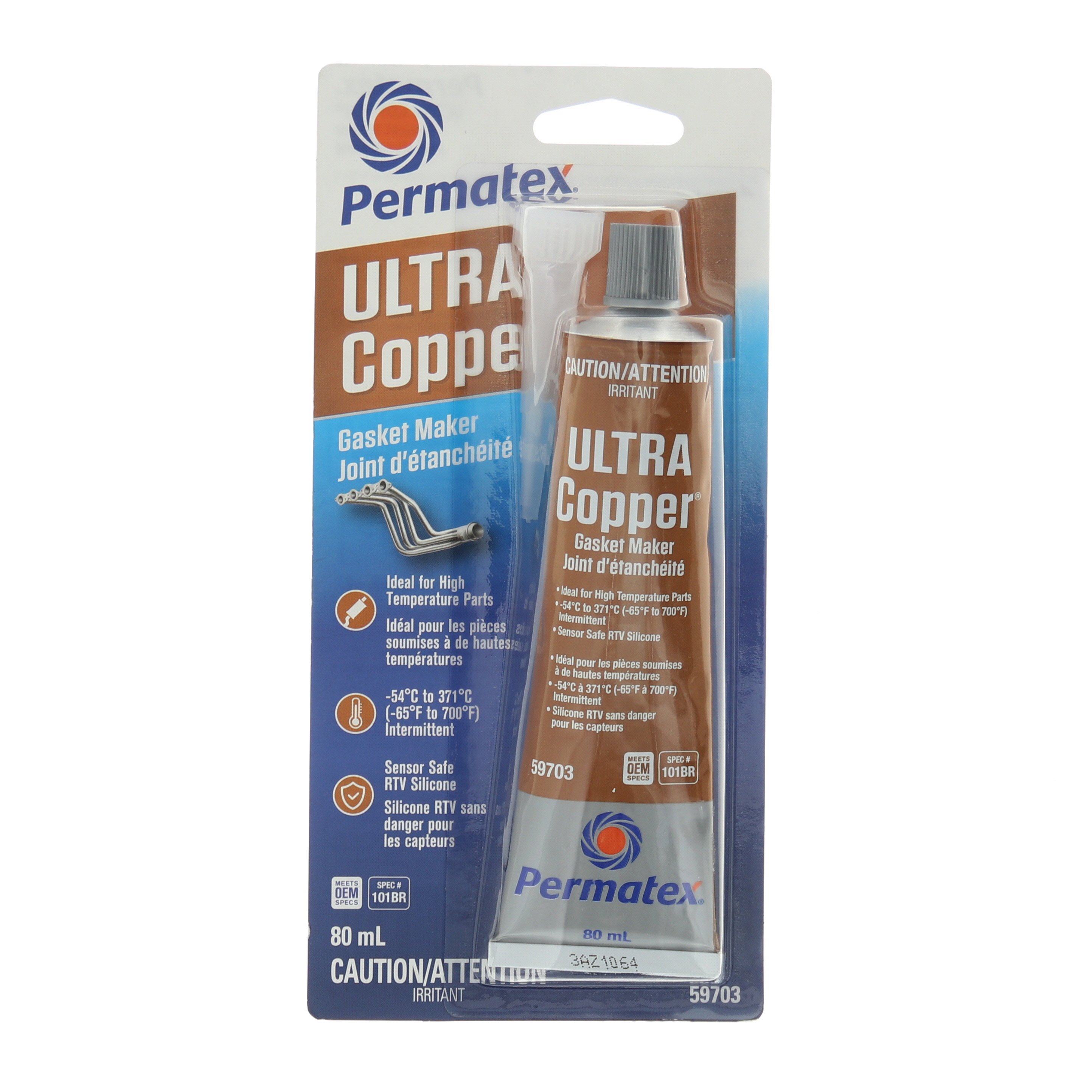 Permatex Ultra Copper RTV Gasket Maker