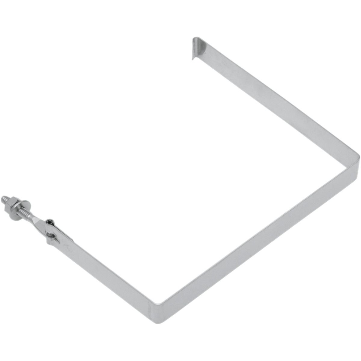 Drag Specialties Battery Strap Stainless Steel