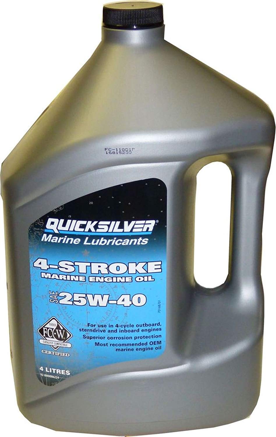 Quicksilver 4 Cycle Oil 25W40 FC-W