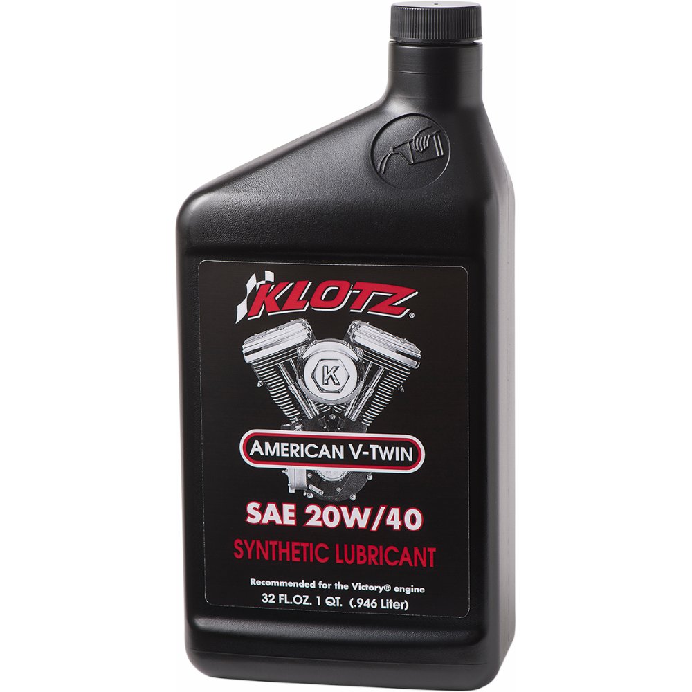 Lubrifiant synthétique pour moteur Klotz V-Twin TechniPlate