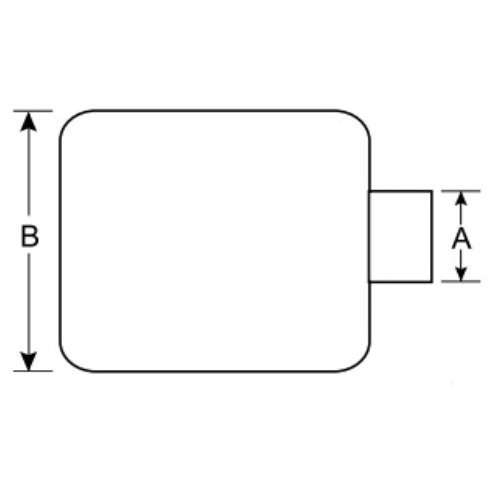 Filtre à air universel à deux étages Uni