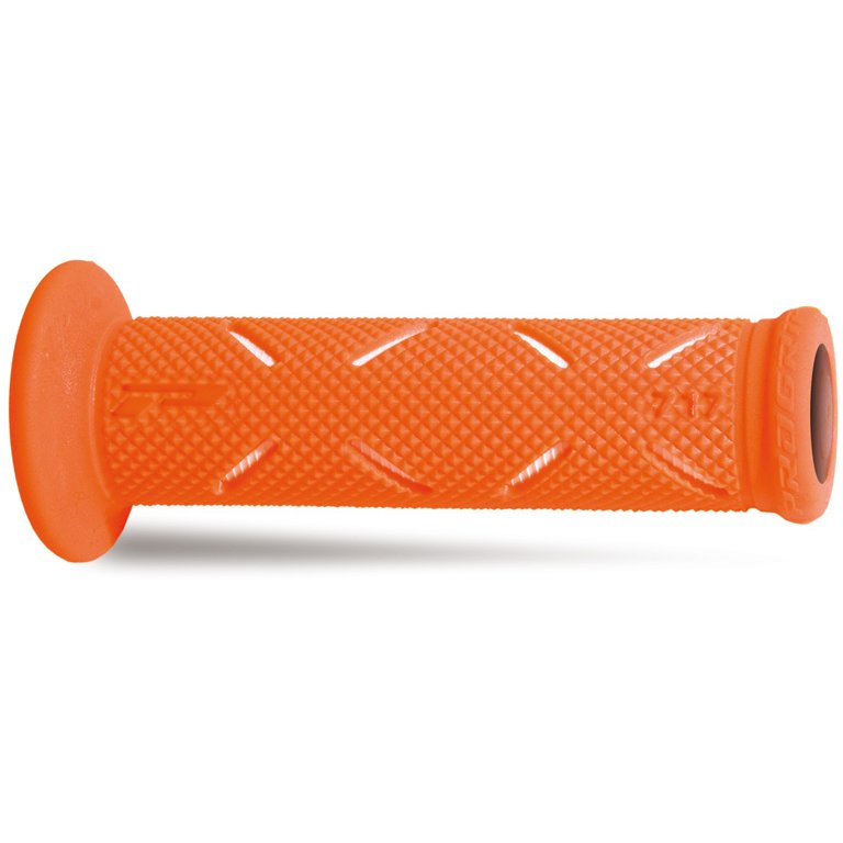 Poignées moto double densité Pro Grip 717 Fluo