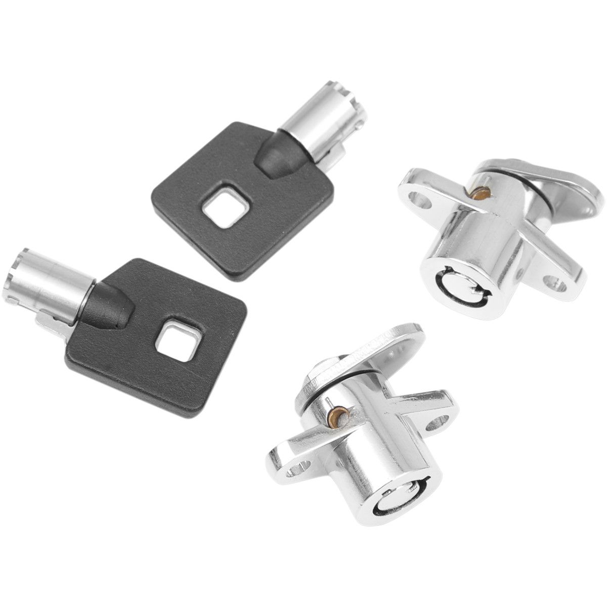 Drag Specialties Lock Kit with Keys for Hard Saddlebags