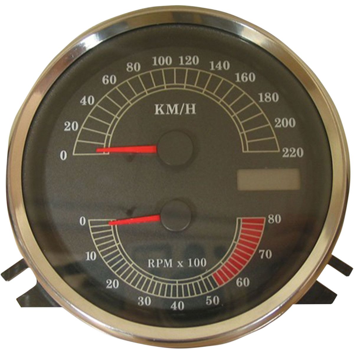 Compteur de vitesse électronique Drag Specialties avec tachymètre