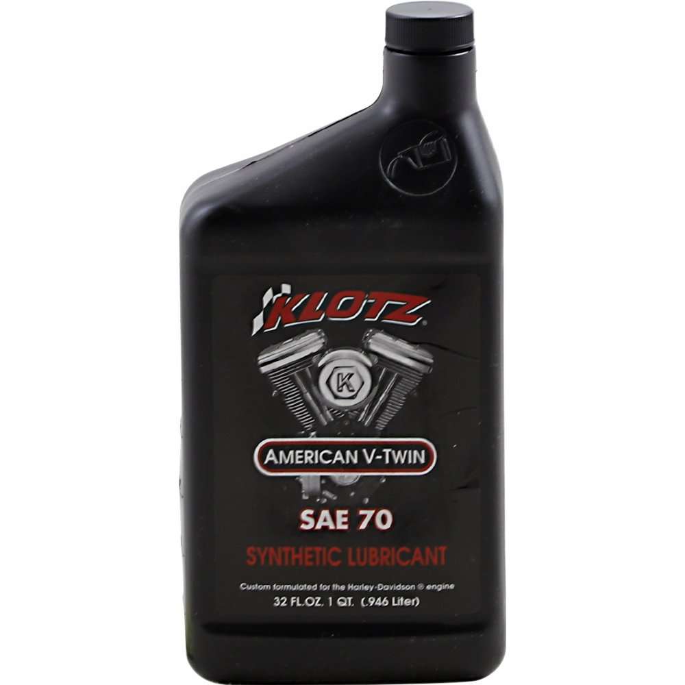 Lubrifiant synthétique pour moteur à deux cylindres en V de Klotz