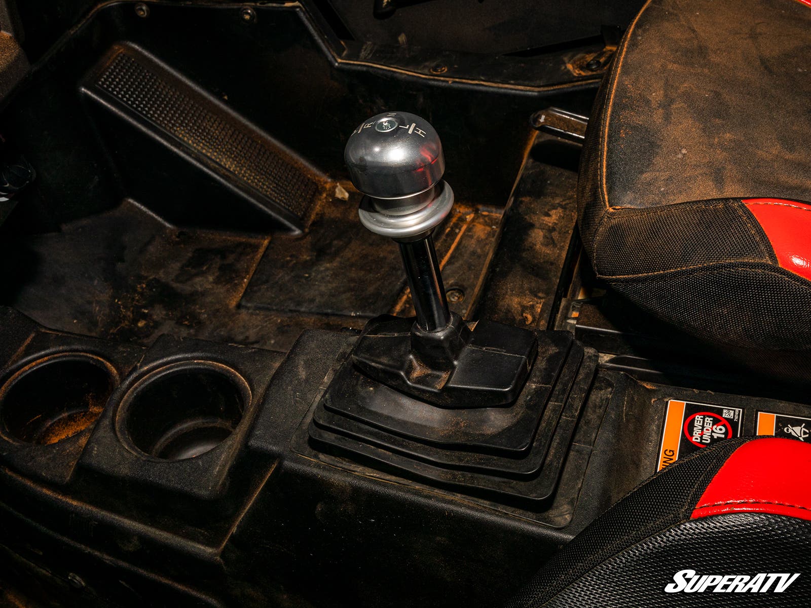 SuperATV Polaris RZR Quick Reverse Gated Shifter