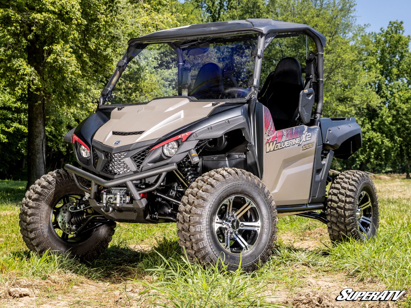 SuperATV Yamaha Wolverine X2 1000 High Clearance Lower A-Arms