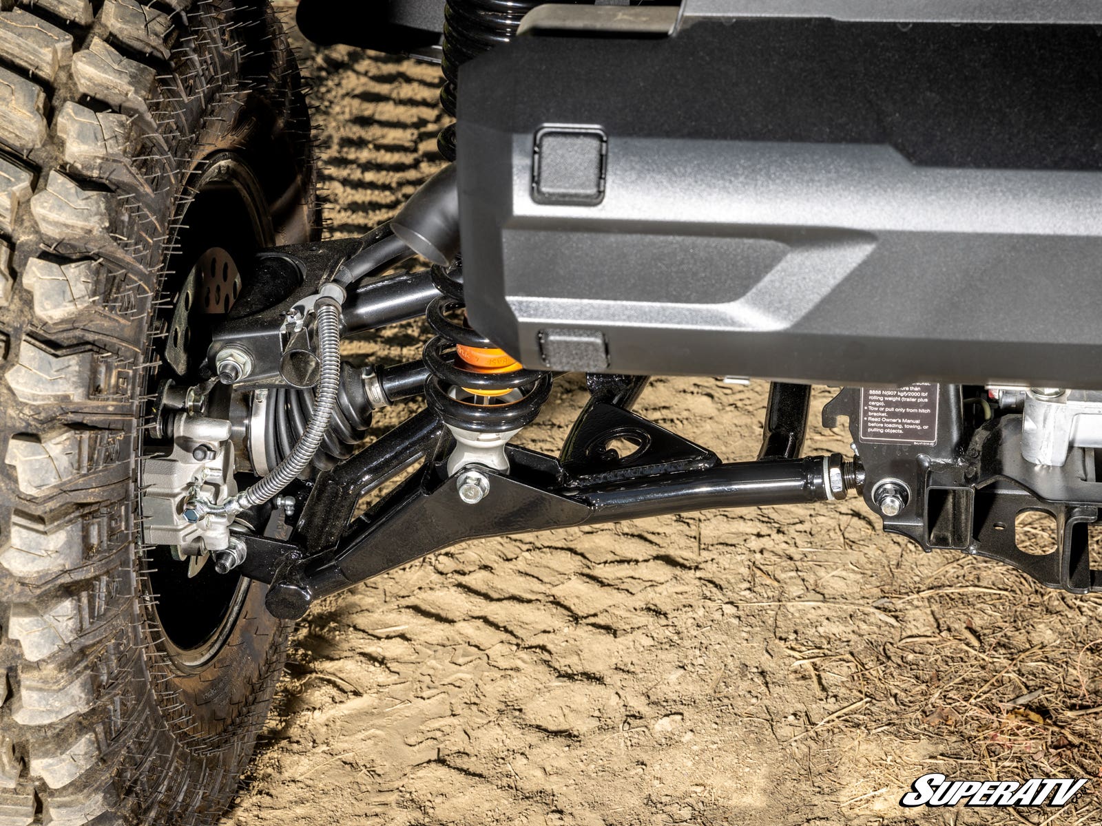 SuperATV Yamaha Wolverine X2 1000 High Clearance Lower Rear A-Arms