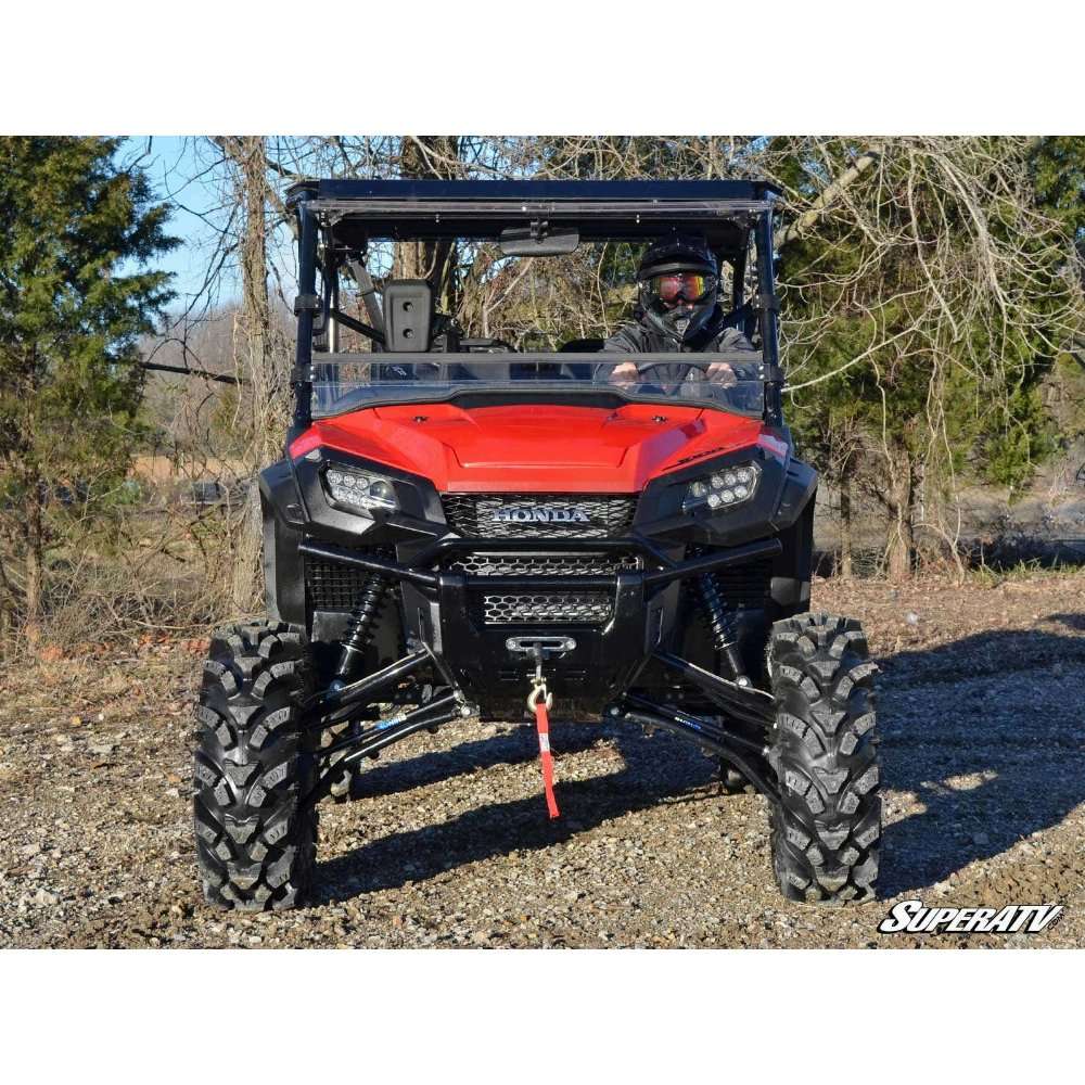 Pare-brise rabattable en polycarbonate pour UTV Super ATV