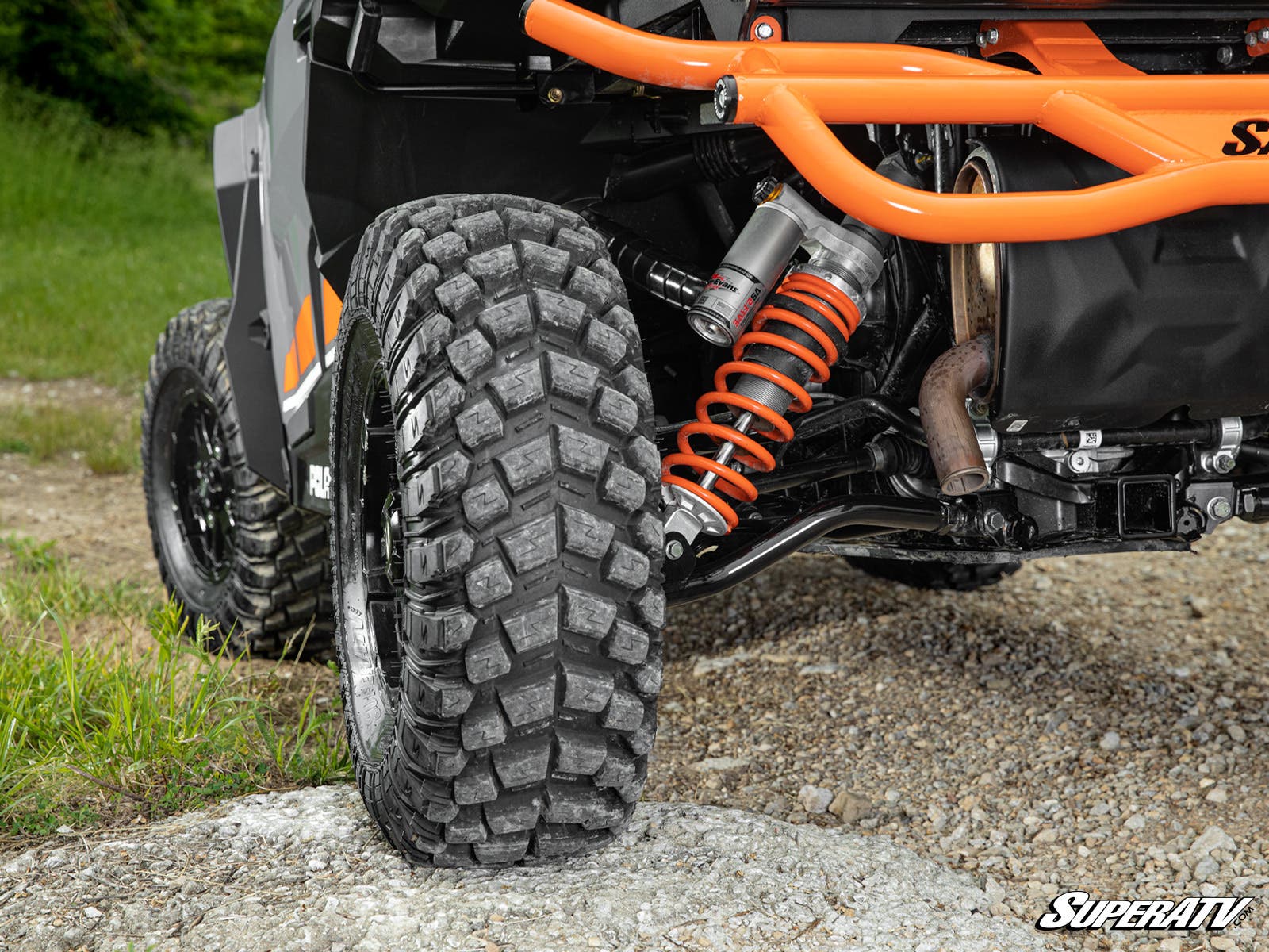 SuperATV Polaris General XP 1000 High Clearance 1.5" Rear Offset A-Arms