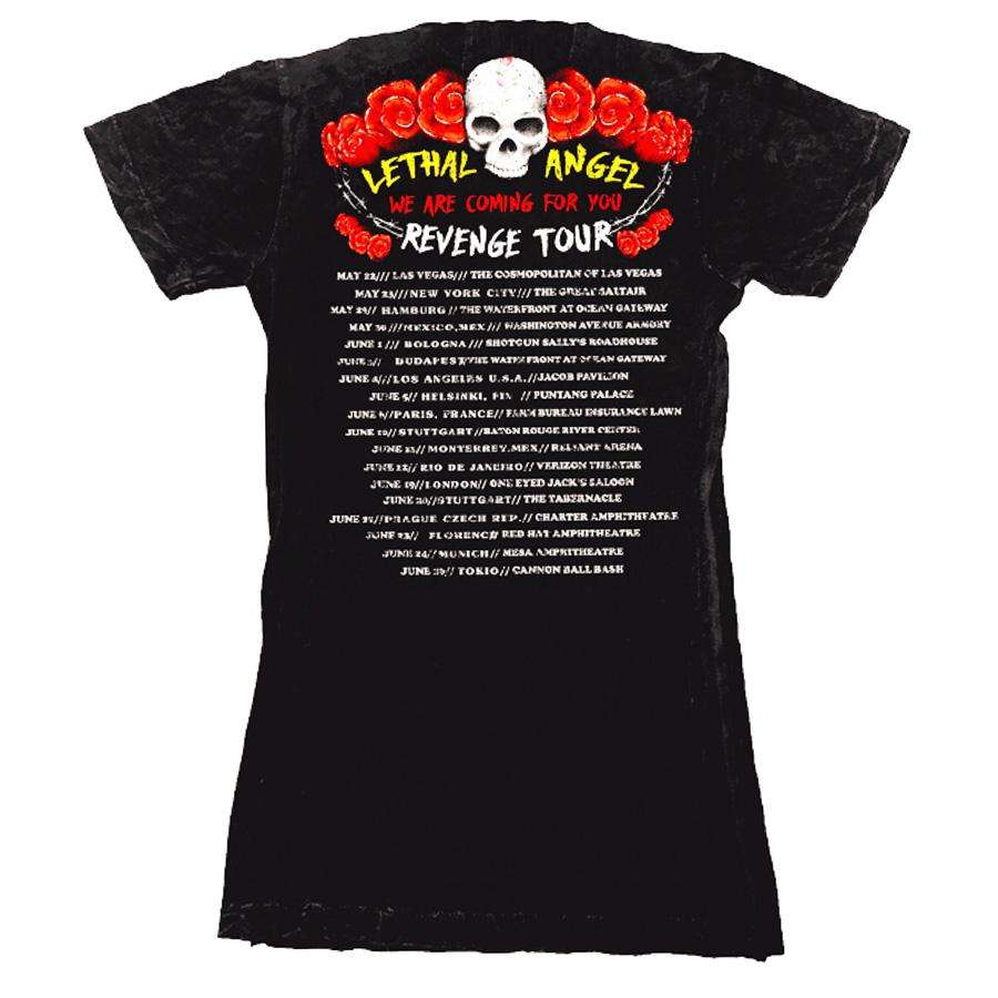 Lethal Angel Women's Revenge Is Sweet Tee (Closeout)