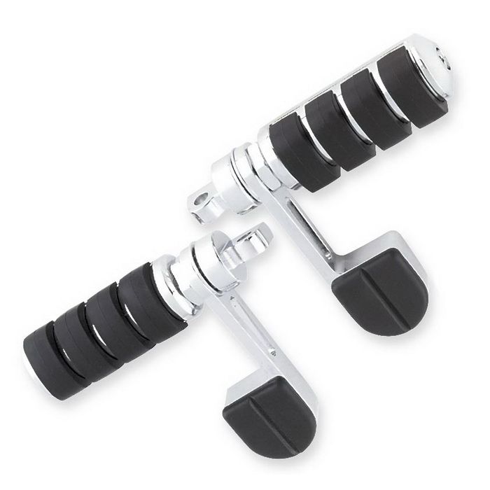 Kuryakyn Male Mount ISO-Stirrups with Large ISO-Pegs
