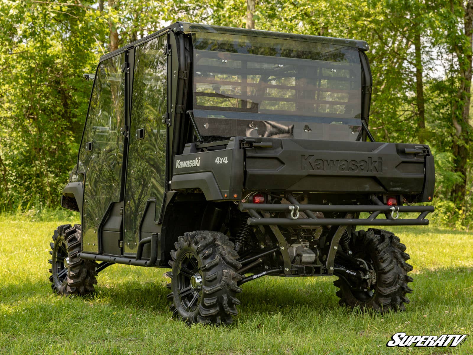 SuperATV Kawasaki Mule Pro High Clearance 1.5" Offset Rear A-Arms