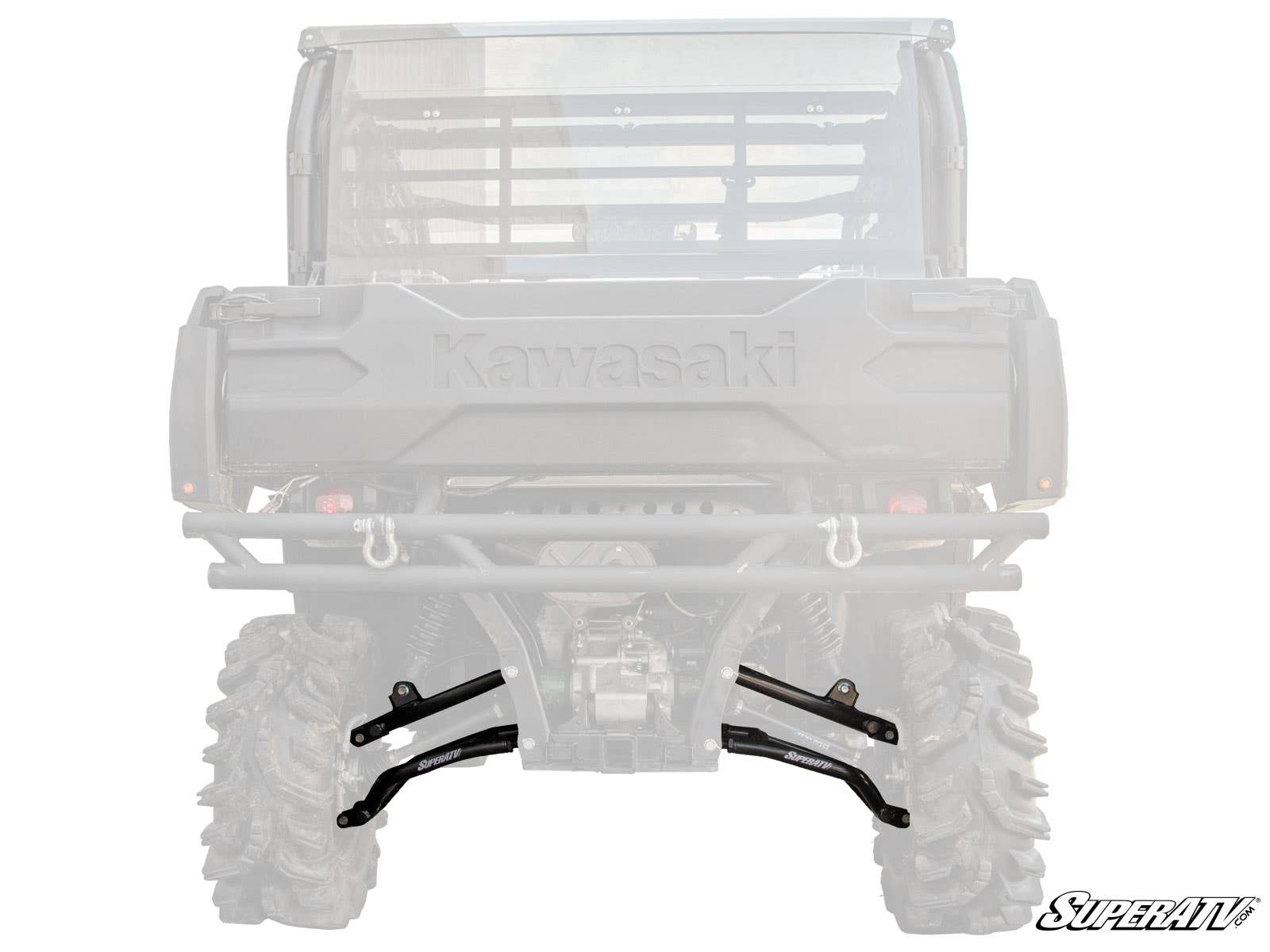 SuperATV Kawasaki Mule Pro High Clearance 1.5" Offset Rear A-Arms