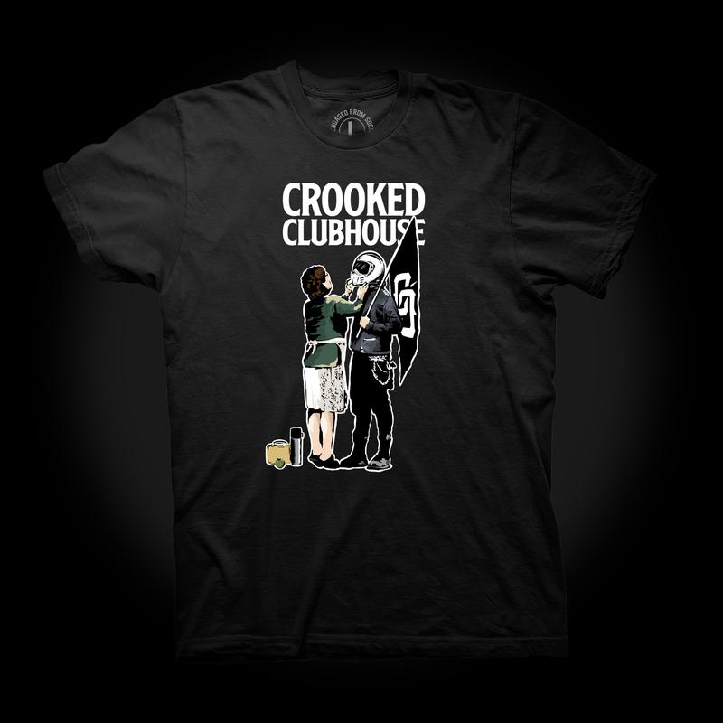 T-shirt Banksy Crooked Clubhouse (Liquidation)