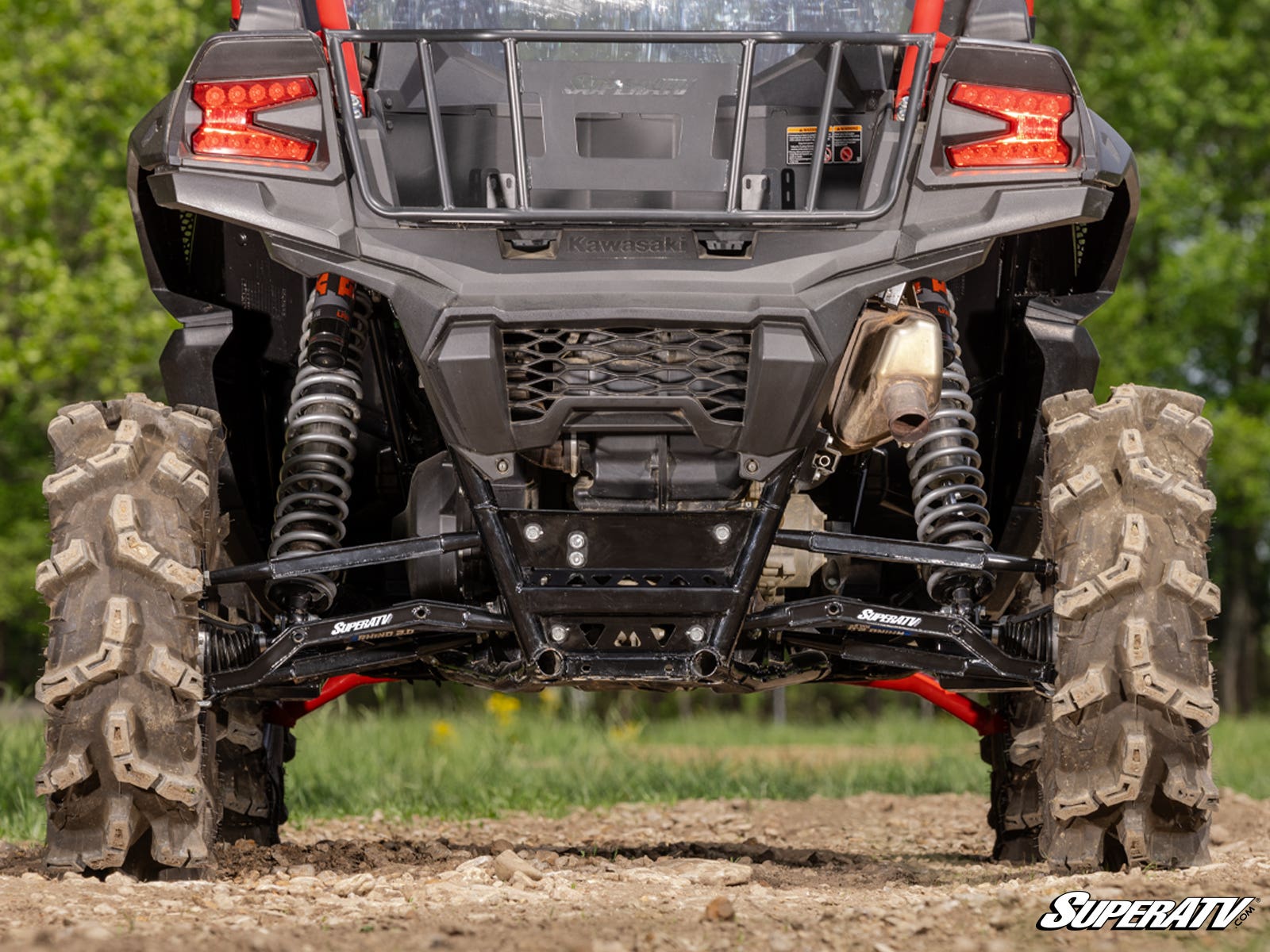 SuperATV Kawasaki Teryx KRX 1000 High Clearance Rear Trailing Arms