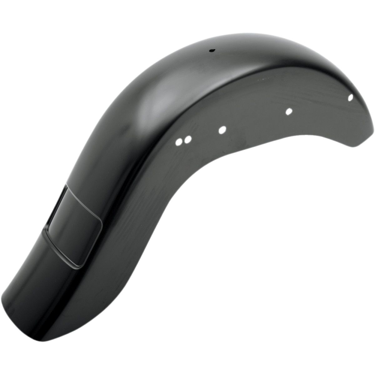 Klock Werks Stretched Rear Fender with Frenched Plate Pocket