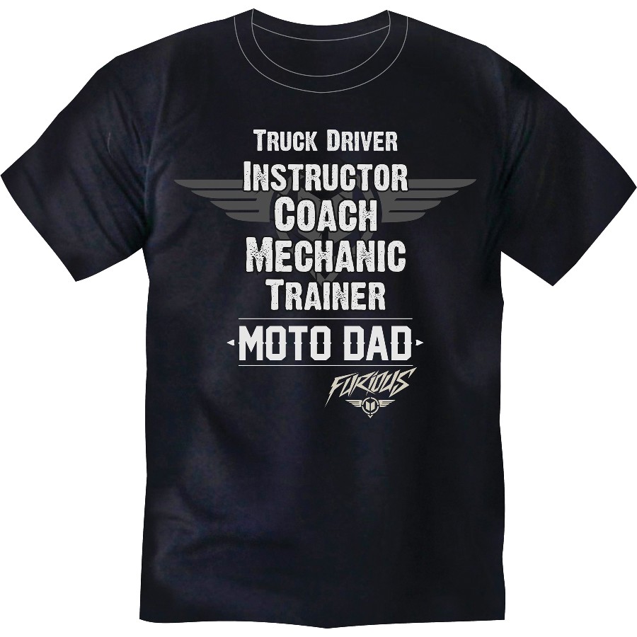 Furious Moto Dad T-Shirt