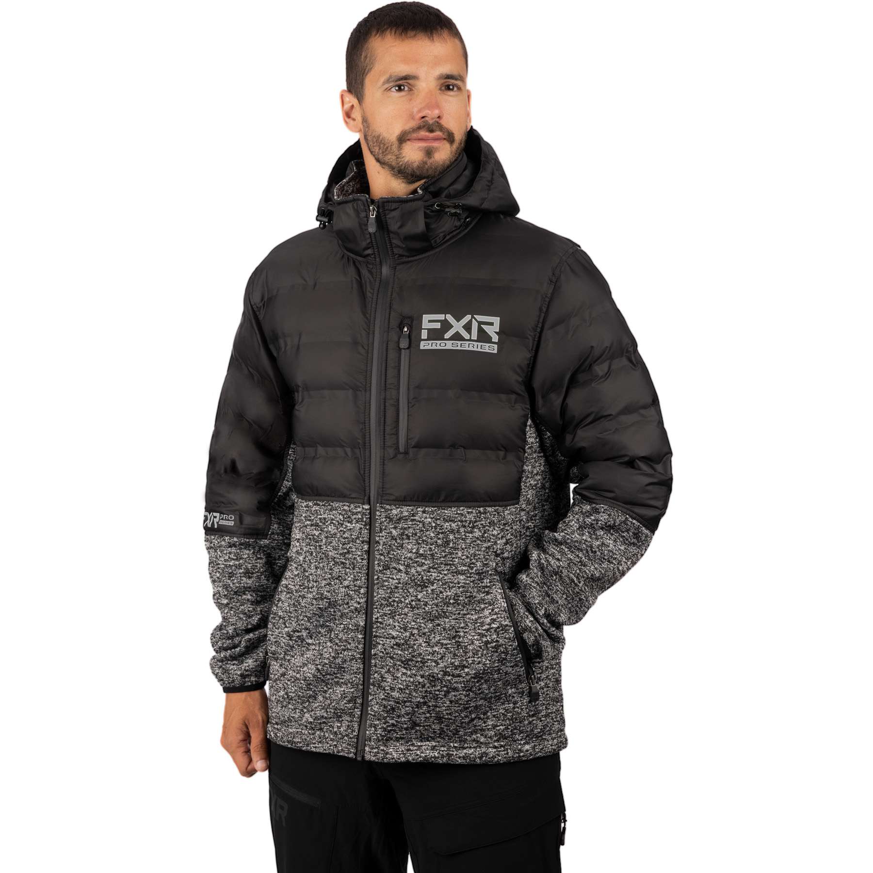 FXR Excursion Lite Hybrid Quilted Hoodie (Closeout)