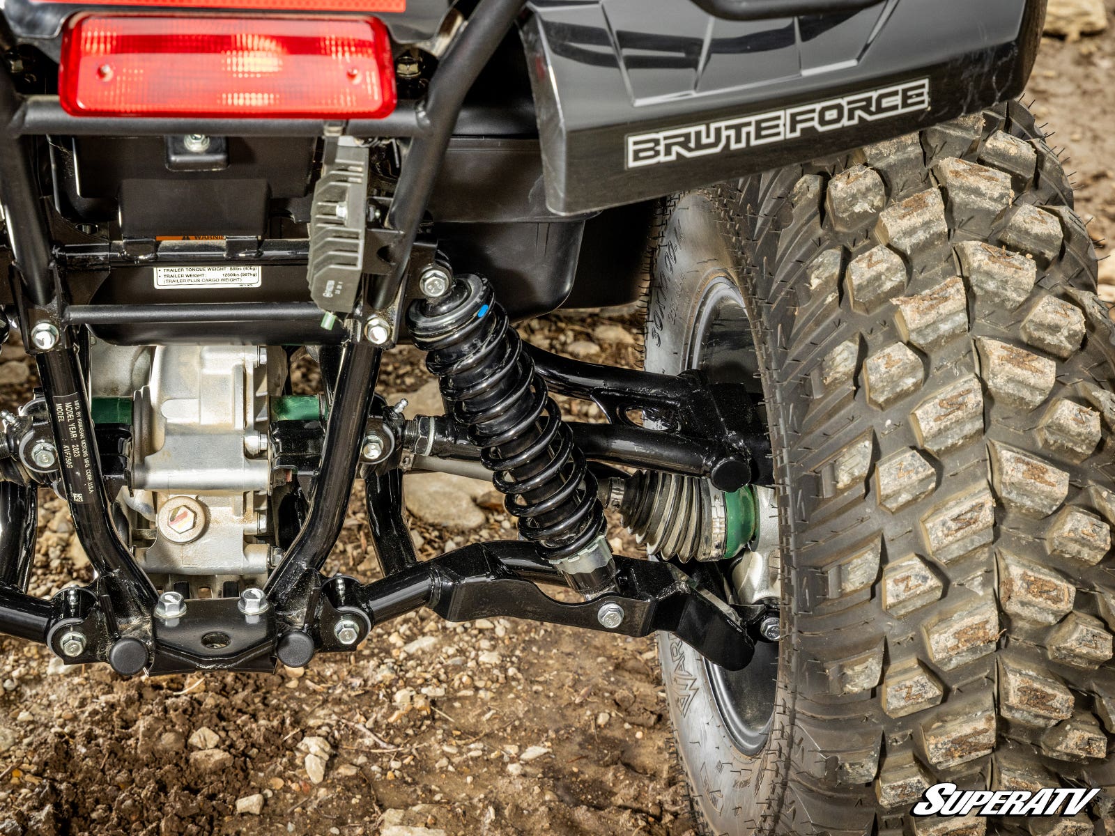 SuperATV Kawasaki Brute Force High Clearance Rear A-Arms