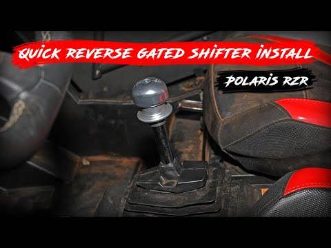SuperATV Polaris RZR Quick Reverse Gated Shifter