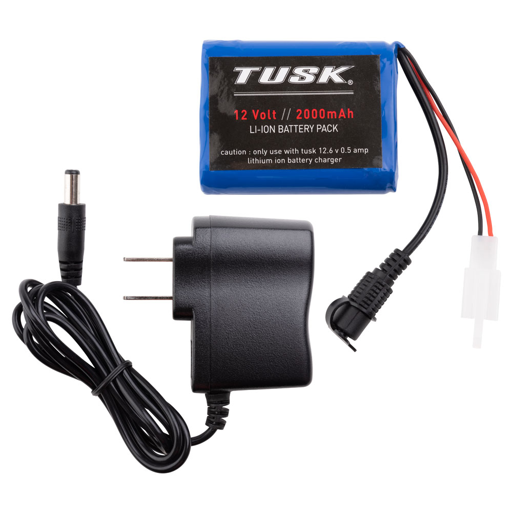 Tusk Enduro Lighting Kit Replacement Lithium Battery Pack w/ Charger