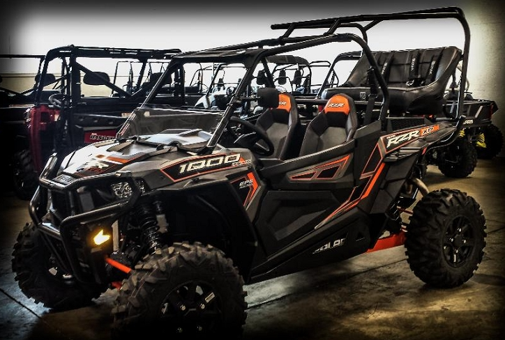 UTV Mountain Accessories Rear Cage with 42" Bench Seat and 2 Harnesses