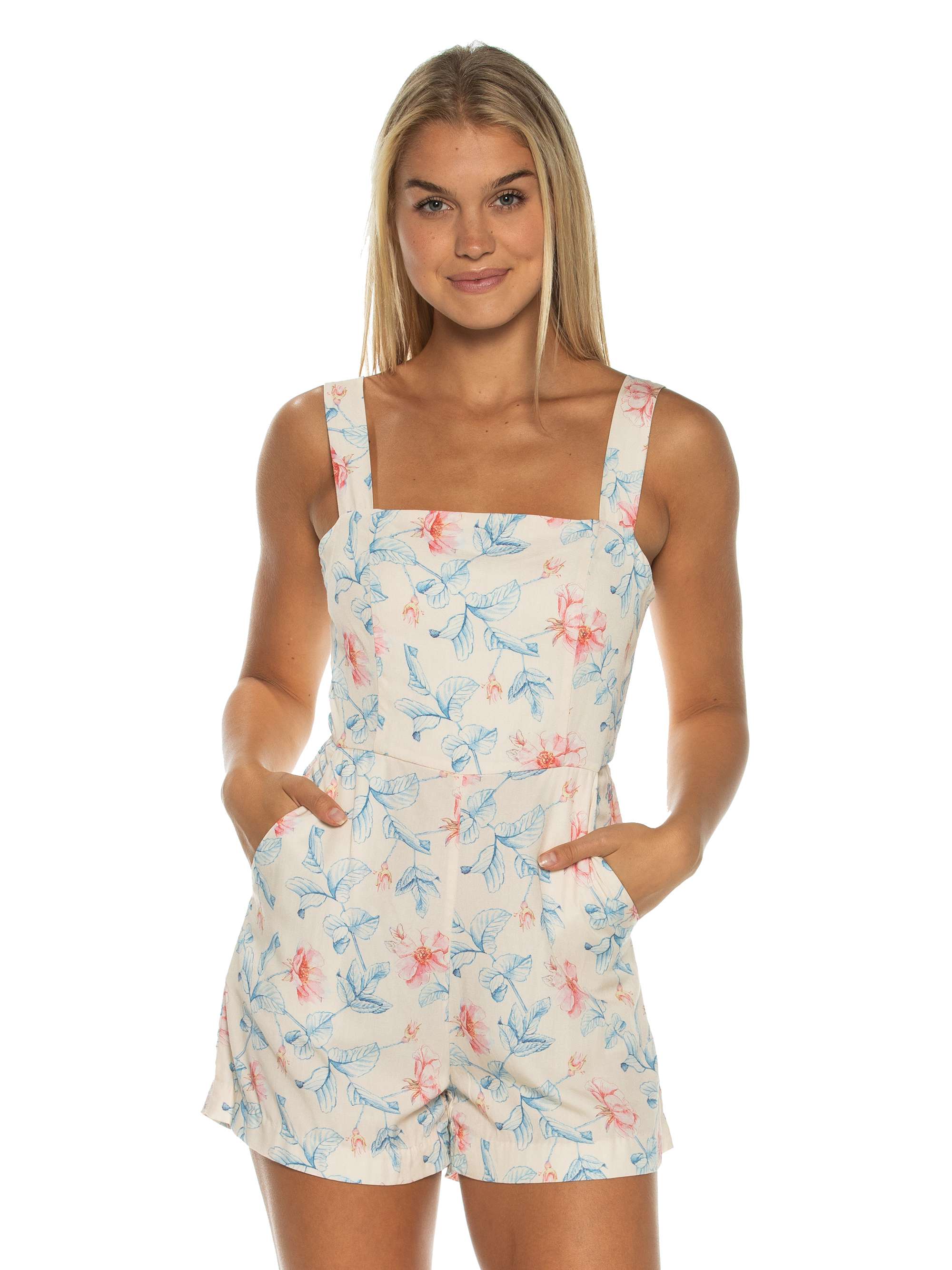 TEAMLTD Women's Tie Back Romper (Closeout)