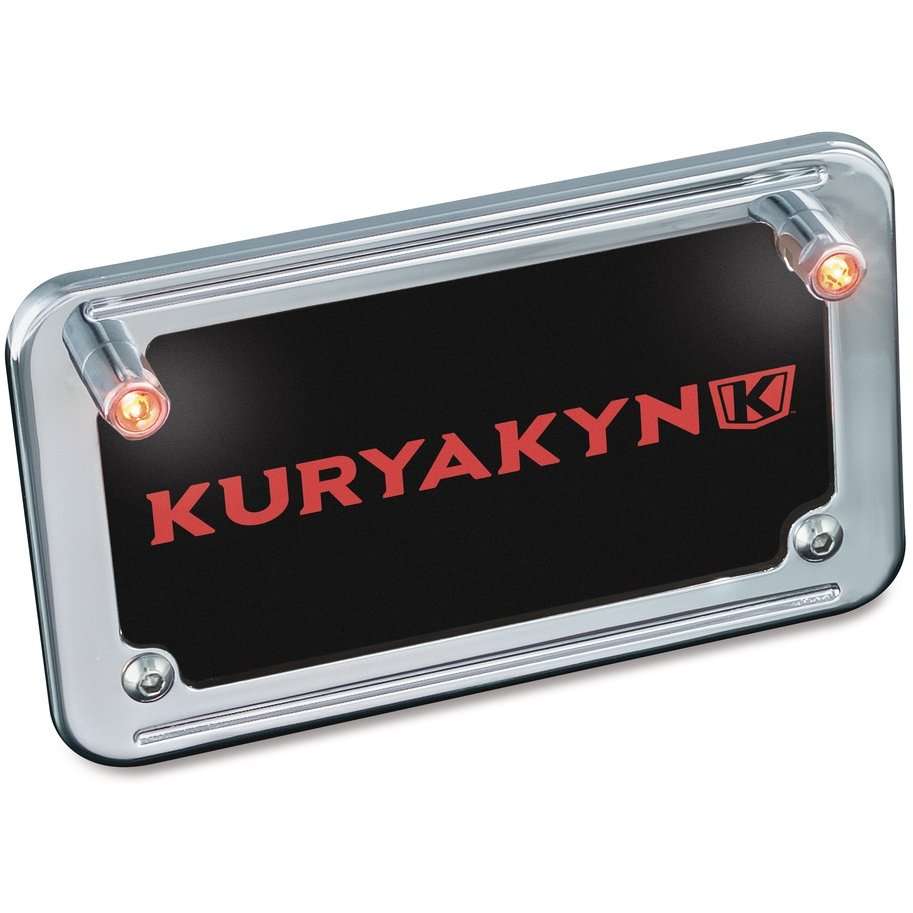 Feux de plaque d'immatriculation à LED pour moto Kuryakyn